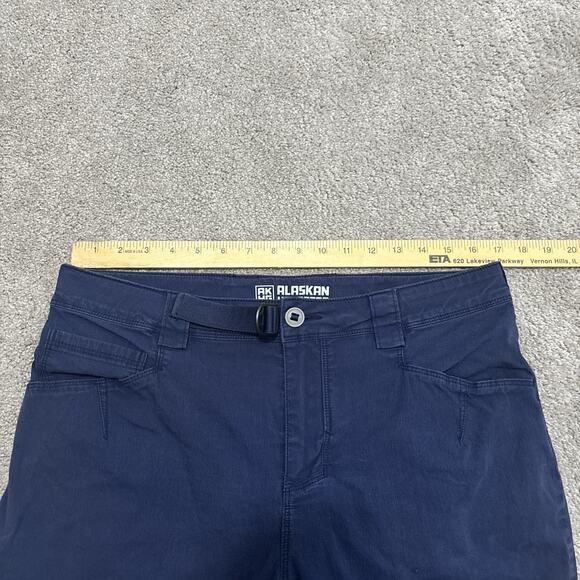 Duluth Alaskan Hardgear Outdoor Pants Belted Size 12 Blue Women’s Hiking - Picture 5 of 6